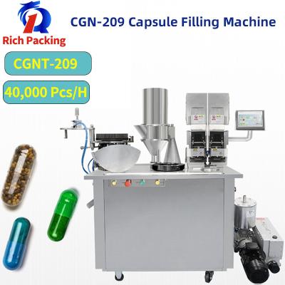 Chine Double de chargeur de CGNT 209 machine de remplissage de capsule d'Automatique Pharmy semi à vendre