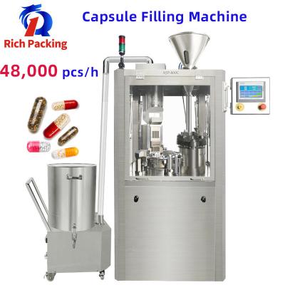 China Capsules Filling Machine  Pharmaceutical Hard Gelatin Herbal Size 00 0 1 2 3 4 5 for sale