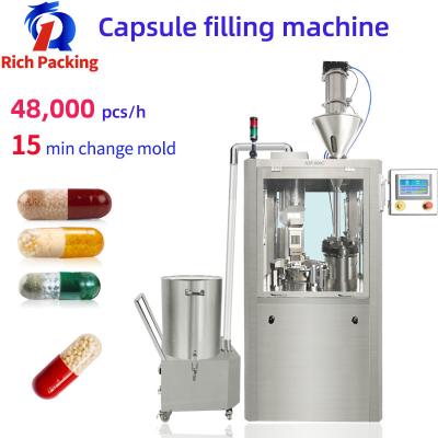 China Small Automatic Capsule Filling Machine Size 00 0 1 2 3 4 Gel Capsule Machine for sale