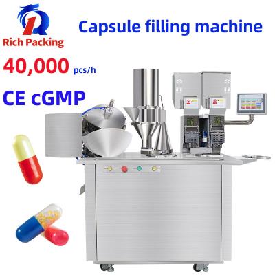 China Hard Gelatin Capsule Filling Machine Double Loader Pharmaceutical Dosator Type for sale