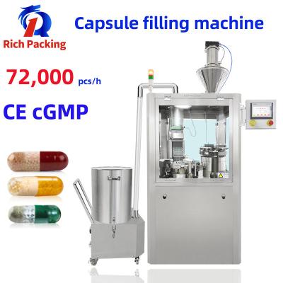 China Máquina de enchimento da cápsula para o controlo 1200 automático do Njp Pharma do pó à venda