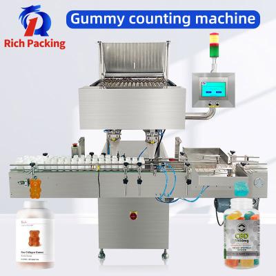 China Vitamin Gummy Candy Bottle Counting Counter Machine High Accuracy Rate > 99.98% for sale