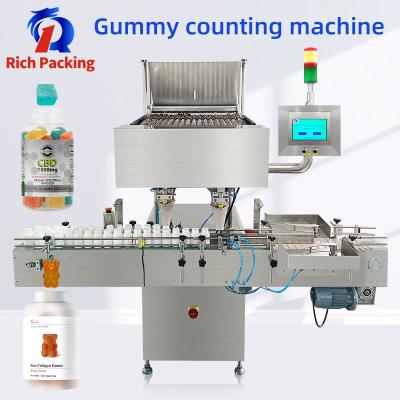 China Electronic Gummy Candy Tablet Bottling Counting Machine Counter Fully Automatic for sale