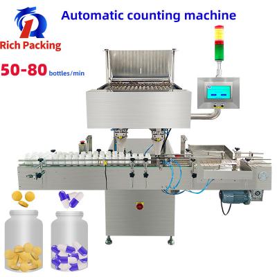 China Automatic Counting Machine Vibration Count Tablet 16 Channel 80 Bottles / Min for sale