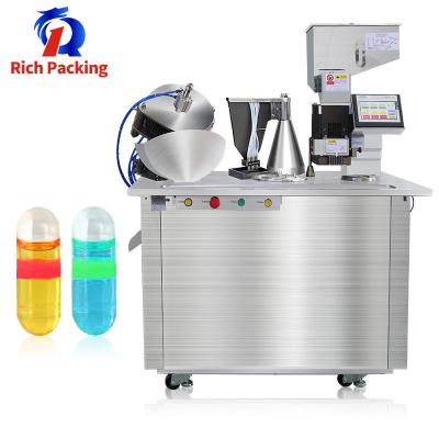 China Capsule Filler Filling Machine Pharmaceutical Automatic For Liquid Oil for sale