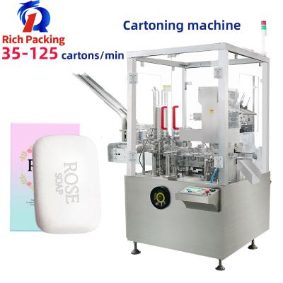 China Box Cartoning Machine Fully Automatic Vertical High Speed For Bar Soap for sale