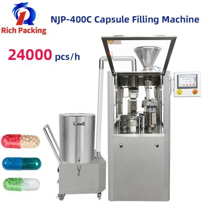 China Kapsel-Füller-Kapsel-Füllmaschine NJP 400C vollautomatische kleine für Pulver zu verkaufen