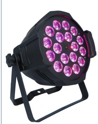 中国 18 * 1 つの RGBWA+UV LED の標準に付き 15W 6 つは DJ のディスコ クラブのためのライトを上演できます 販売のため