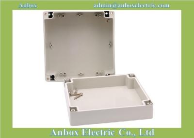 China 160x160x90mm waterproof high impact ABS project enclosures with brass inserts for sale
