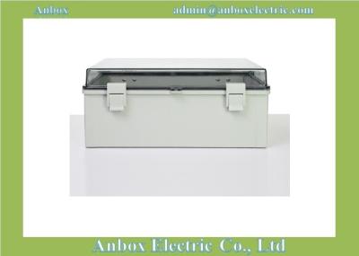 China 400x300x170mm ip66 PC clear switch box with lock for sale