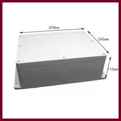 China 320x240x110mm large Flange Plastic Case for Switch Box for sale