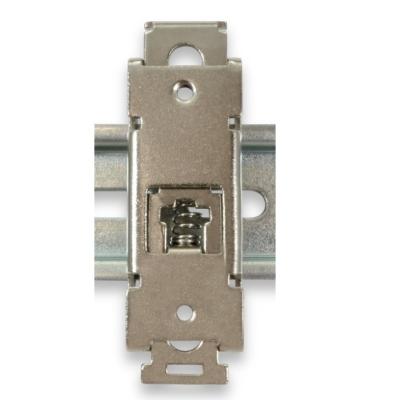 China 25mm Width Metal DIN Rail Mounting Brackets Clip onto 35mm Din Rail for sale