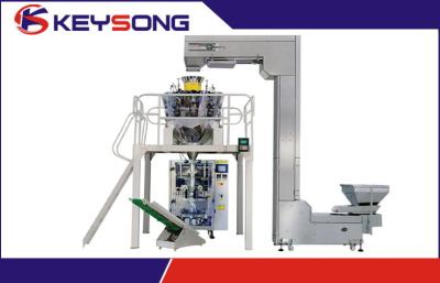 China Fully Automatic Food Packing Machine Ten Heads Weighter For  Potato Chips for sale