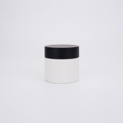 China 30ml PET Screw Cap Container , White Plastic Cream Cosmetic Jar for sale