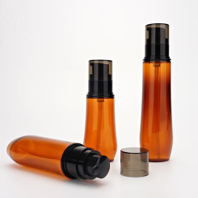 China SGS Cosmetic Packaging Containers 50ml 80ml 110ml PET Plastic Pump Bottles for sale
