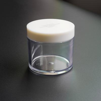China CE 300ml Plastic Cosmetic Jars , Elegant Clear PET Cosmetic Containers for sale