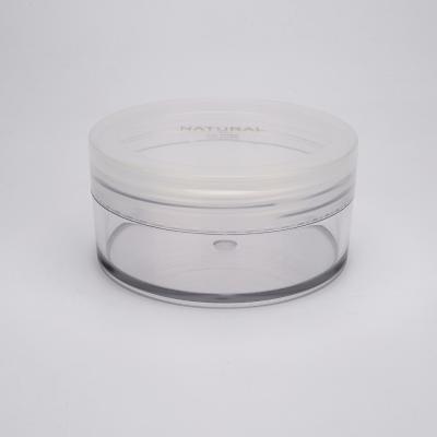 China 200ml Clear Plastic Cosmetic Jars Empty Conditioner Bottle For Makeup Remover for sale