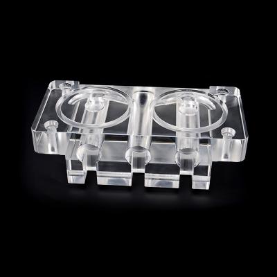 China High Precision CNC Machined Plastic Parts PEEK POM Acrylic Material for sale