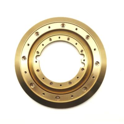 China Polishing CNC Brass Components Custom Surface Roughness Ra0.4-3.2 for sale