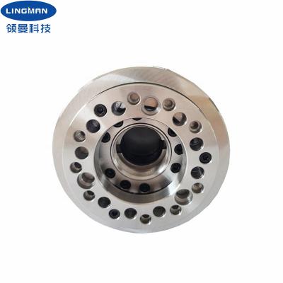 China High Precision Cnc Lathe Chuck 4 Claw Hollow Collet Chuck for sale