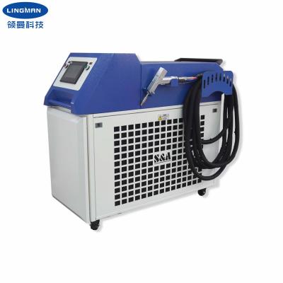 China Corte de limpieza de soldadura por láser de fibra de mano 3 en 1 máquina de eliminación de óxido por láser en venta