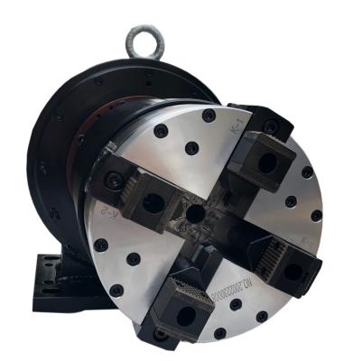 China ISO9001 Laser Rotary Attachment , Four Jaw Independent Chuck for sale
