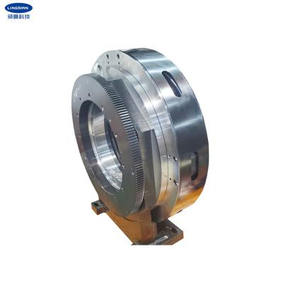 China Square Middle Hole Pneumatic Power Chuck For Laser Steel Tube Cutting Machine for sale