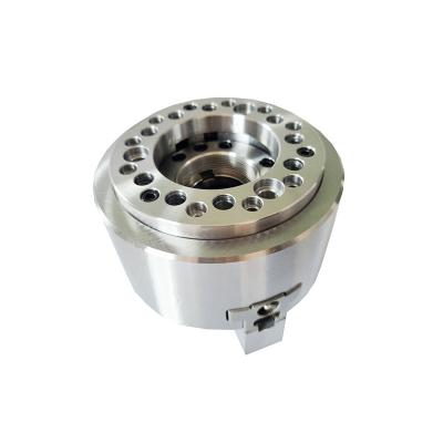 China 3 Jaws Chuck Hydraulic Chuck For CNC Lathe Machine Cutting Metal Parts for sale