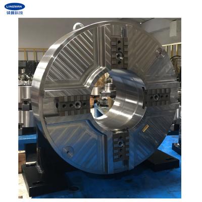 China High Accuracy Rotary Chuck For Laser Pipe Cutting Machine for sale