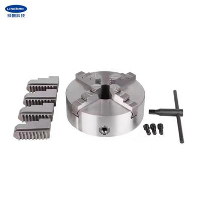 China Professional Factory Steel Hydraulic Self Centering 4 Jaw CNC Lathe Chuck for sale