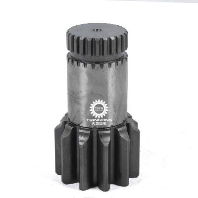 China E 306E Excavator Spare Part Shaft Pinion Shaft 11/24T 386-6644 Swing Spare Parts for sale