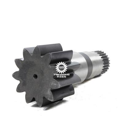 Chine E 318D E 318D2 Pièce de rechange de la pelle Pion d'arbre 11/26T Boîte de vitesses pivotante Pion d'arbre Pivotante à vendre