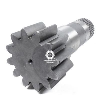 Chine E 390D E 385B E 385C Pièces de rechange pour excavatrice Arbre du pignon Arbre de balancement 12/40T Pièces de rechange 199-4496 à vendre