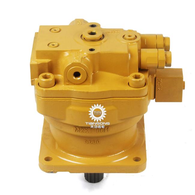 Swing motor component close-up