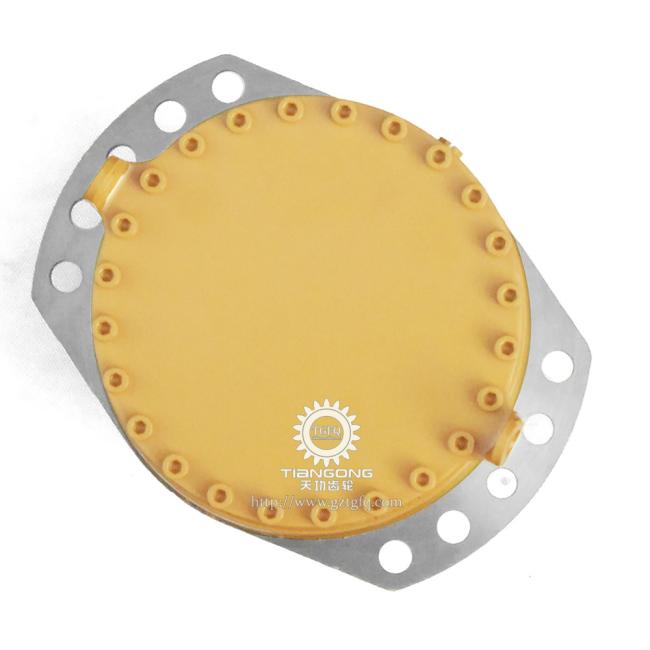 Complete motor and mounting assembly