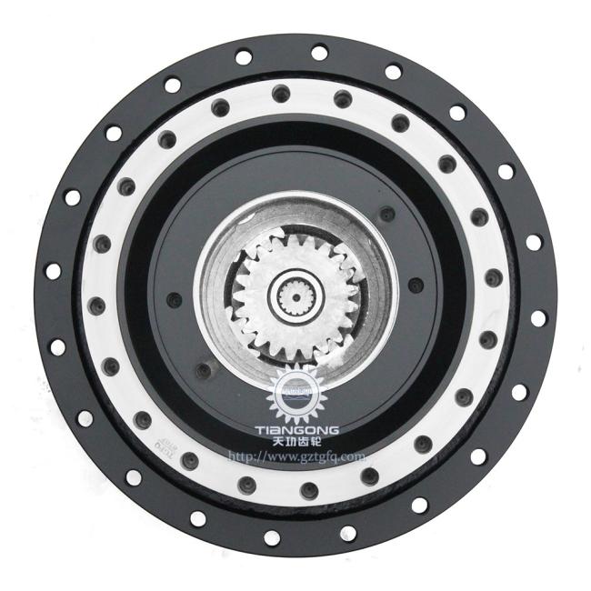 E349D Travel Gearbox detailed assembly