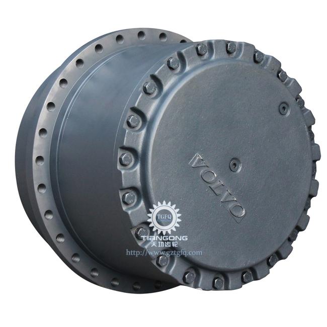 TRACK DRIVE EC750D travel gearbox detailed view