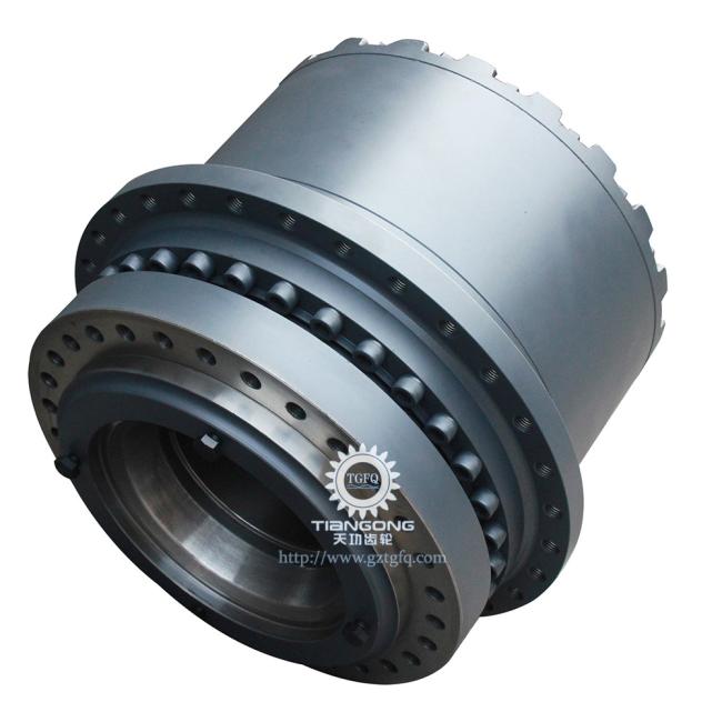 TRACK DRIVE EC750D travel gearbox side view