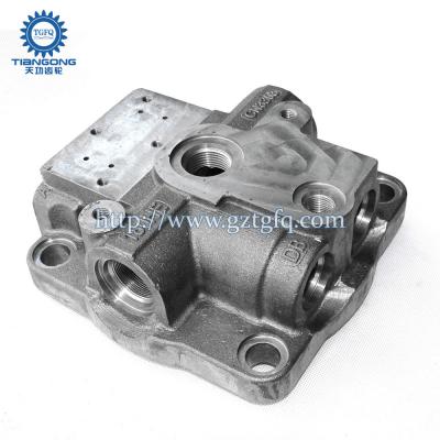China M5X180 High Pressure Hydraulic Motor Parts Swing Motor Cover VOE 14577125 for sale