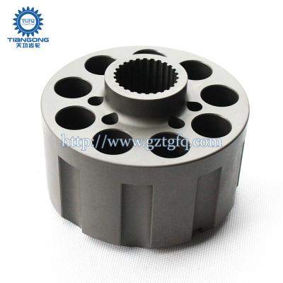 China Excavator Hydraulic Motor Parts HPV75 Cylinder Block For ZX200 Hydraulic Repair Kit for sale