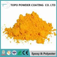 China RAL1002 sand yellow Hard and rigid electrostatic thermoset powder coating for sale