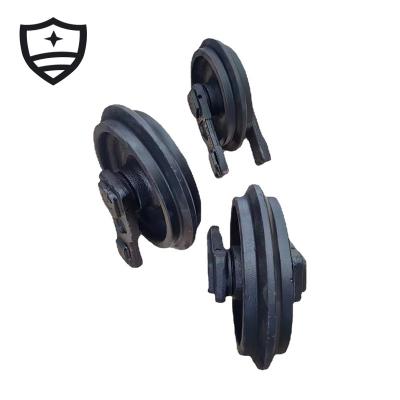 China B7 Mini Excavator Track Idler Wheel Spare Parts Steel Material for sale