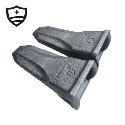 China Excavator Bucket Tooth Replacement PC100 PC200 Teeth Forged Steel for sale