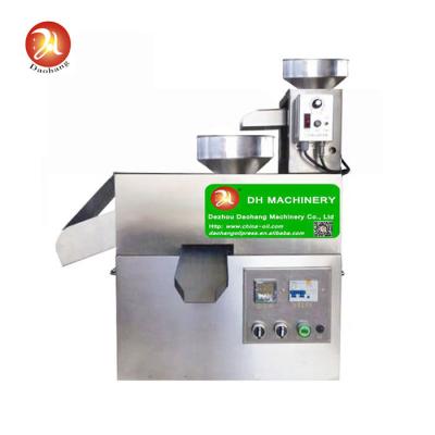 China máquina fría de la prensa del aceite de sésamo de 10kg/Hour 50hz, máquina del expulsor del aceite de semilla 0.75kw en venta