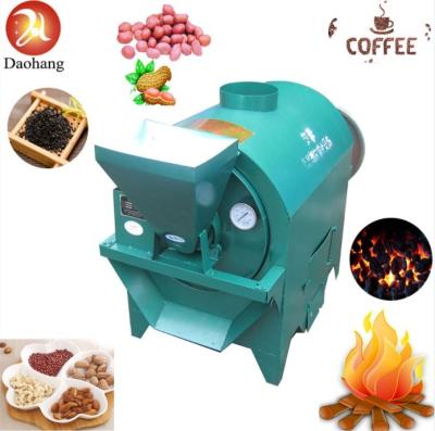 China 1100W 120Kg/Batch Nut Roasting Machine Chestnut Fire Heating 380V for sale