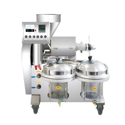 China 3KW 40Kg/h Peanut Oil Press Machine Steel Mustard Oil Extract 220V for sale