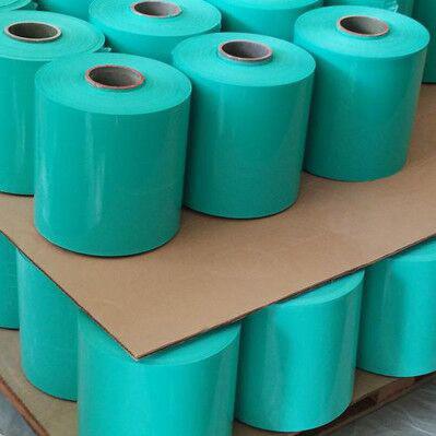 China LLDPE Silage Bale Wrap , 10kg/roll 25cm width Plastic Stretch Film Farm Anti UV for sale