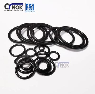 China Rubber AS568 Excavator O Ring Box NBR HNBR FKM Anti Toxic for sale