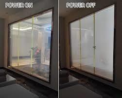 China Sound Damping PDLC Smart Switchable Glass Film Transparent Opaque for sale