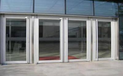 China Outward Exterior Double Glass Doors For Patio Customized for sale